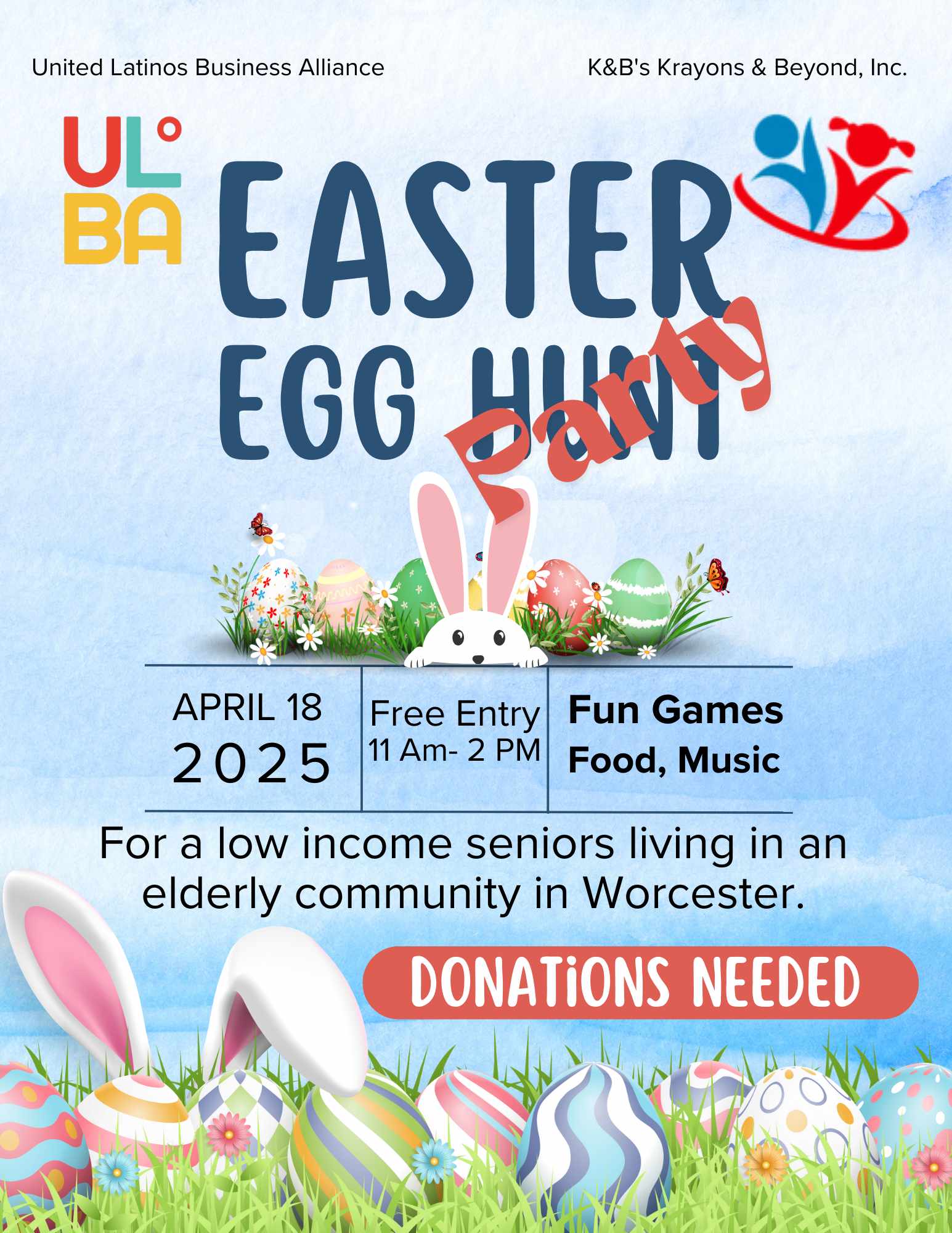 KB Easter Egg Hunt Flier 2025 KB Easter Egg Hunt Flier 2025